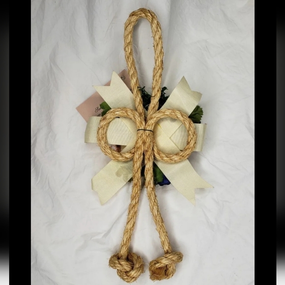 Mariner's Knot Shell Rope Wall Decor Handcrafted Myrtle Beach SC Nautical - Picture 4 of 7